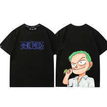 Load image into Gallery viewer, One Piece Straw Hat Crew Childhood Summer T-shirt
