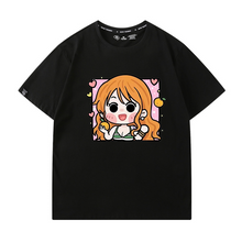 Load image into Gallery viewer, One Piece Cute Shinny Face Summer T-shirt
