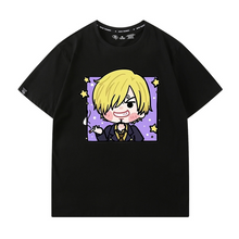Load image into Gallery viewer, One Piece Cute Shinny Face Summer T-shirt
