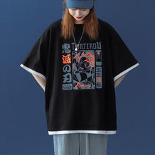 Load image into Gallery viewer, Demon Slayer Kamado Tanjirou Water Breathing T-shirt
