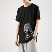 Load image into Gallery viewer, Itachi Uchiha Silhouette Portrait Summer T-shirt
