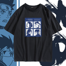 Load image into Gallery viewer, Naruto Shippuden Team Seven Grid Summer T-shirt
