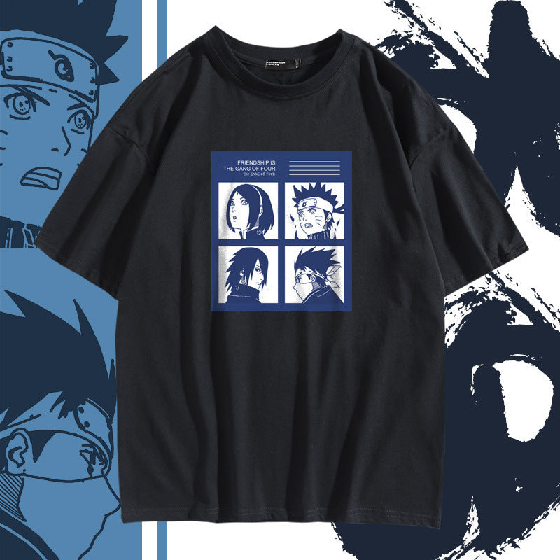 Naruto Shippuden Team Seven Grid Summer T-shirt