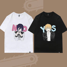 Load image into Gallery viewer, Chainsaw Man Denji and Reze Couple Matching T-shirt
