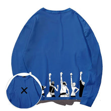 Load image into Gallery viewer, One Piece Straw Hat Crew Cheering Long-Sleeve T-shirt
