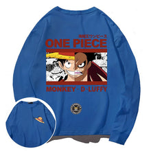 Load image into Gallery viewer, Monkey D. Luffy Double-Faced Long Sleeve T-shirt
