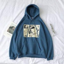 Load image into Gallery viewer, Monkey D. Luffy Bounty Wanted Pullover Hoodie
