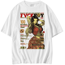Load image into Gallery viewer, One Piece Boa Hancock Vintage Style Summer T-shirt
