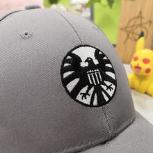 Load image into Gallery viewer, Captain Marvel SHIELD Logo Baseball Cap
