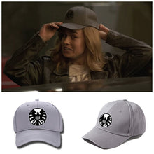 Load image into Gallery viewer, Captain Marvel SHIELD Logo Baseball Cap
