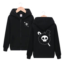 Load image into Gallery viewer, One Piece Stylish Zip Up Hoodie
