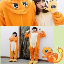 Load image into Gallery viewer, Cute Pokemon Cosplay Pajamas
