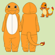 Load image into Gallery viewer, Cute Pokemon Cosplay Pajamas

