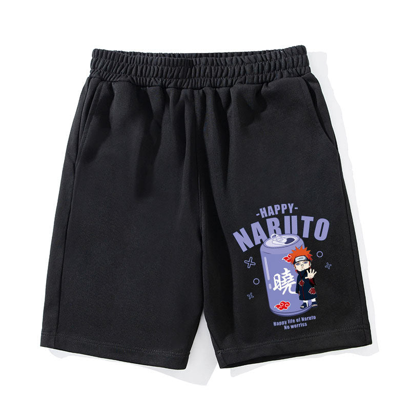Happy Naruto Ring-Pull Can Casual Shorts