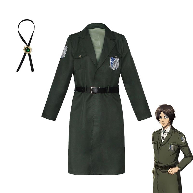 AOT Final Season Survey Corps Cosplay Coat