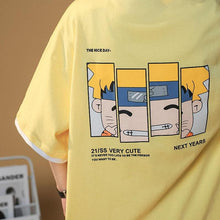Load image into Gallery viewer, Smiley Cute Naruto Uzumaki Summer T-shirt

