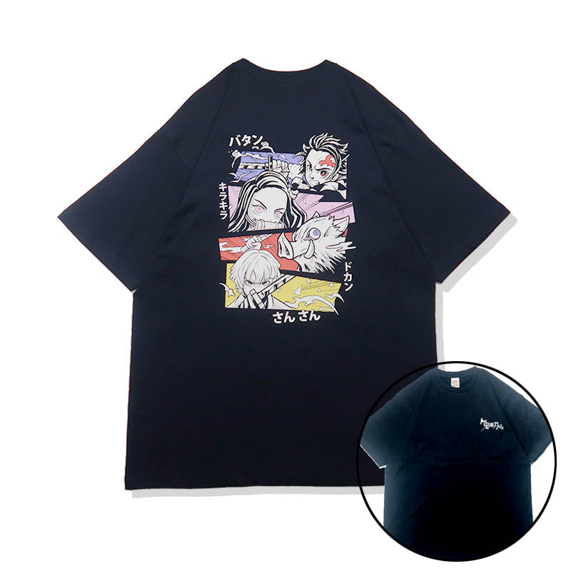 Demon Slayer Pullover Quartet Summer T-shirt