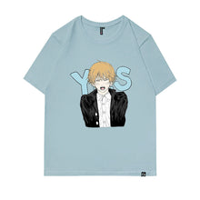 Load image into Gallery viewer, Chainsaw Man Denji and Reze Couple Matching T-shirt
