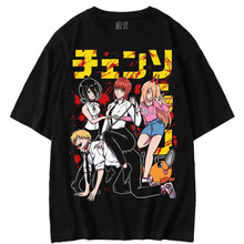 Load image into Gallery viewer, Chainsaw Man Summer T-shirt
