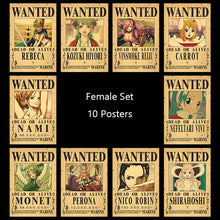Load image into Gallery viewer, One Piece Wanted Poster Set
