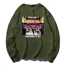 Load image into Gallery viewer, Uzumaki Naruto, Sasuke Uchiha &amp; Nagato Eyes Long-sleeve T-shirt
