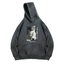Load image into Gallery viewer, Naruto Shippuden Minato Namikaze and Ninja Village Hoodie
