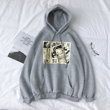Load image into Gallery viewer, Monkey D. Luffy Bounty Wanted Pullover Hoodie
