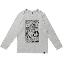 Load image into Gallery viewer, Survey Corps Eren &amp; Levi Long-sleeve T-shirt
