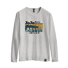Load image into Gallery viewer, JoJo&#39;s Bizarre Adventure Six JoJos Long-Sleeve T-shirt
