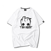 Load image into Gallery viewer, &quot;I AM GROOT&quot; Baby Groot Men&#39;s Summer Tee
