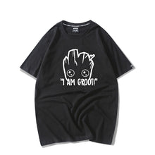 Load image into Gallery viewer, &quot;I AM GROOT&quot; Baby Groot Men&#39;s Summer Tee
