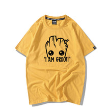 Load image into Gallery viewer, &quot;I AM GROOT&quot; Baby Groot Men&#39;s Summer Tee

