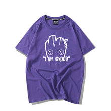Load image into Gallery viewer, &quot;I AM GROOT&quot; Baby Groot Men&#39;s Summer Tee
