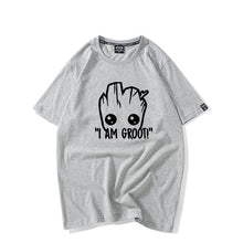 Load image into Gallery viewer, &quot;I AM GROOT&quot; Baby Groot Men&#39;s Summer Tee
