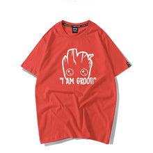 Load image into Gallery viewer, &quot;I AM GROOT&quot; Baby Groot Men&#39;s Summer Tee
