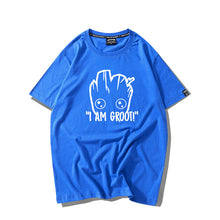 Load image into Gallery viewer, &quot;I AM GROOT&quot; Baby Groot Men&#39;s Summer Tee
