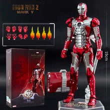 Load image into Gallery viewer, MCU Iron Man Mark Series 1: 10 Scale Figures
