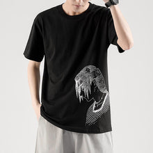 Load image into Gallery viewer, Itachi Uchiha Silhouette Portrait Summer T-shirt
