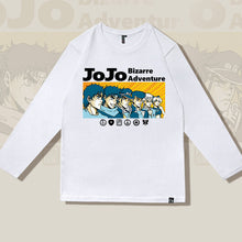 Load image into Gallery viewer, JoJo&#39;s Bizarre Adventure Six JoJos Long-Sleeve T-shirt
