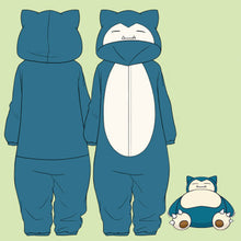 Load image into Gallery viewer, Cute Pokemon Cosplay Pajamas
