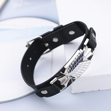 Load image into Gallery viewer, Attack on Titan Freedom Wings Bracelet

