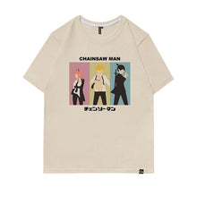 Load image into Gallery viewer, Chainsaw Man Three Devil Hunters T-shirt
