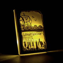 Load image into Gallery viewer, One Piece Paper Sculpture 3D Lamp
