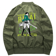 Load image into Gallery viewer, Attack on Titan Baseball Jacket
