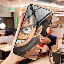 Load image into Gallery viewer, Straw Pirates Side Face iPhone Case (Luffy/Zoro)
