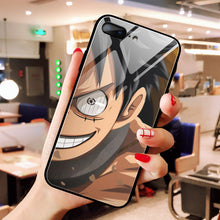Load image into Gallery viewer, Straw Pirates Side Face iPhone Case (Luffy/Zoro)
