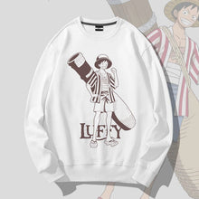 Load image into Gallery viewer, Monkey D. Luffy &amp; Chopper Sketch Pullover Sweatshirt
