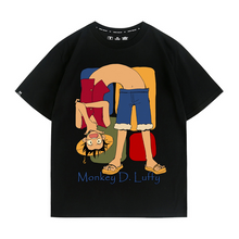 Load image into Gallery viewer, One Piece Gomu Gomu no Mi Luffy Summer T-shirt
