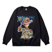 Load image into Gallery viewer, One Piece Splicing Character Long Sleeve Sweatshirt
