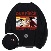 Load image into Gallery viewer, Monkey D. Luffy Double-Faced Long Sleeve T-shirt
